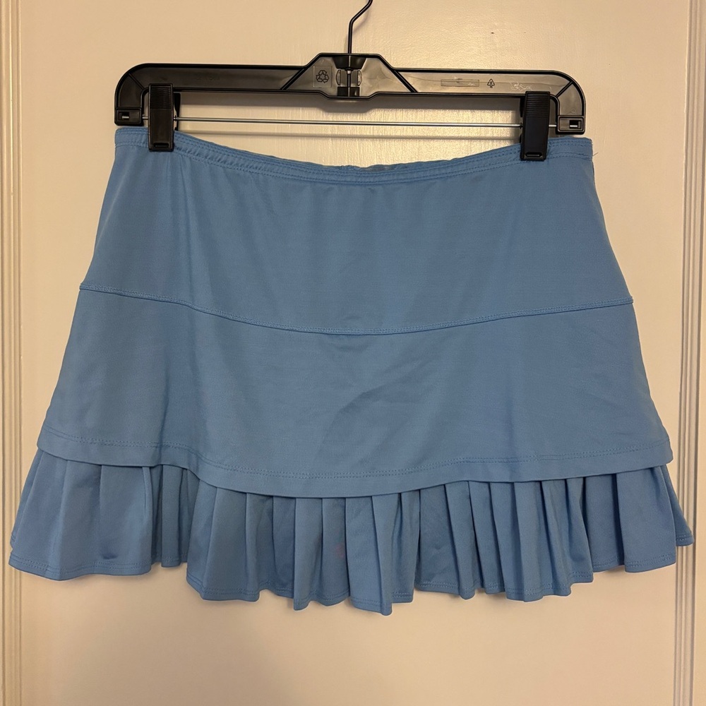 Pleated athletic skirt/skort